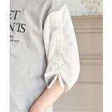 袖布帛シャーリング7分Tシャツ(120~160cm) | ikka | 詳細画像15