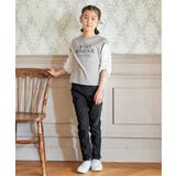 袖布帛シャーリング7分Tシャツ(120~160cm) | ikka | 詳細画像16