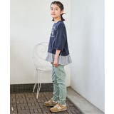 裾布帛フリル7分袖Tトレ(120~160cm) | ikka | 詳細画像8