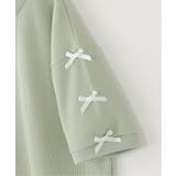 【親子コーデ】 フライス袖リボンドルマンプルオーバー (120cm~160cm) | ikka  | 詳細画像19 