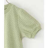 【親子コーデ】 ジャカードパフ袖プルオーバー (120cm~160cm) | ikka  | 詳細画像9 