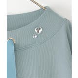 【親子コーデ】冷感鹿の子ビジュー付きスピンドルプルオーバー（120~160cm） | ikka  | 詳細画像6 