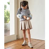 袖ファー花モチーフ付裏毛プルオーバー（120~160cm） | ikka  | 詳細画像8 