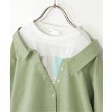 【親子コーデ】フォトTドッキングブラウス（120~160cm） | ikka  | 詳細画像13 