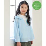 【親子コーデ】フォトTドッキングブラウス（120~160cm） | ikka  | 詳細画像1 