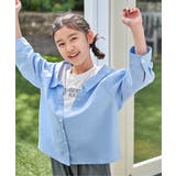 【親子コーデ】ロゴTドッキングドッキングブラウス(120~160cm) | ikka | 詳細画像1