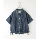 【親子コーデ】 裾シャーリングシャツ (110cm~160cm) | ikka  | 詳細画像8 