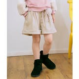 フェイクスエードポンポン付きハーフパンツ(120~160cm) | ikka | 詳細画像9