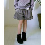 コーヒー | フェイクスエードポンポン付きハーフパンツ(120~160cm) | ikka