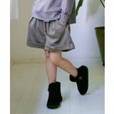 フェイクスエードポンポン付きハーフパンツ(120~160cm) | ikka | 詳細画像18