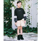 フェイクスエードポンポン付きハーフパンツ(120~160cm) | ikka | 詳細画像4