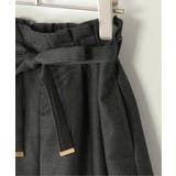 【メディア紹介商品】TRベルト付きタックワイドパンツ（120~160cm） | ikka  | 詳細画像11 