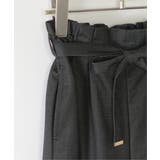 【メディア紹介商品】TRベルト付きタックワイドパンツ（120~160cm） | ikka  | 詳細画像12 