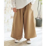 【メディア紹介商品】TRベルト付きタックワイドパンツ（120~160cm） | ikka  | 詳細画像2 