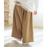 【メディア紹介商品】TRベルト付きタックワイドパンツ（120~160cm） | ikka  | 詳細画像3 