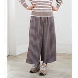 【親子コーデ】スエード風プリーツパンツ（120~160cm） | ikka  | 詳細画像2 