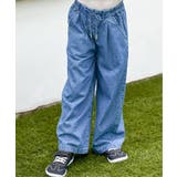 レースアップワイドパンツ（120~160cm） | ikka  | 詳細画像7 