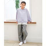 レースアップワイドパンツ（120~160cm） | ikka  | 詳細画像15 