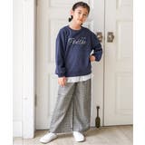 レースアップワイドパンツ（120~160cm） | ikka  | 詳細画像16 