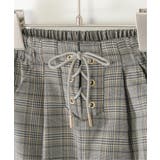 レースアップワイドパンツ（120~160cm） | ikka  | 詳細画像21 