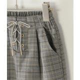 レースアップワイドパンツ（120~160cm） | ikka  | 詳細画像22 