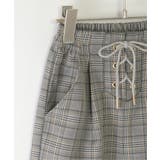 レースアップワイドパンツ（120~160cm） | ikka  | 詳細画像23 