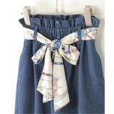 スカーフベルト付きバレルデニムパンツ | ikka  | 詳細画像3 