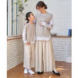 【親子コーデ】カットプリーツワイドパンツ(120~160cm) | ikka | 詳細画像12