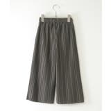 【親子コーデ】カットプリーツワイドパンツ（120~160cm） | ikka  | 詳細画像2 