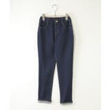 ダークネイビー | 【親子コーデ】GOKU楽パンツ スーパーストレッチ （120~160cm） | ikka 