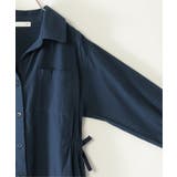 【親子コーデ】8分袖スキッパーシャツワンピース(120~160cm) | ikka | 詳細画像10