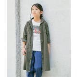 【親子コーデ】8分袖スキッパーシャツワンピース(120~160cm) | ikka | 詳細画像5