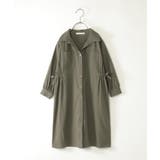 【親子コーデ】8分袖スキッパーシャツワンピース(120~160cm) | ikka | 詳細画像7