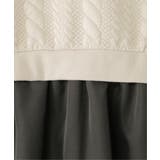 フクレジャカードドッキングスカートワンピース(120~160cm) | ikka | 詳細画像10