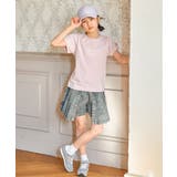 ウォッシュデニムダブルラップキュロット（120~160cm） | ikka  | 詳細画像6 