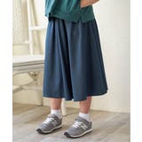 【親子おそろい】デニム風ボリュームスカーチョ(120~160cm) | ikka | 詳細画像4
