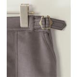 フェイクスエードベイカーロングスカート（120~160cm） | ikka  | 詳細画像7 