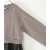 フクレジャカードドッキングスカートワンピース（120~160cm） | ikka  | 詳細画像3 