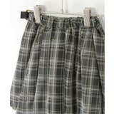 サイド切り替えタックチェックスカート（120~160cm） | ikka  | 詳細画像5 