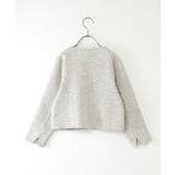 【親子コーデ】ツイード風ジャケットワンピースセット（120~150cm） | ikka  | 詳細画像13 