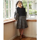 ショールベストレイヤーチェックワンピース（120~160cm） | ikka  | 詳細画像4 