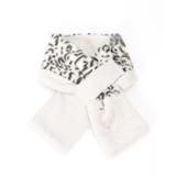 ライトグレー | フェイクファー切り替え差し込みマフラー | ikka 