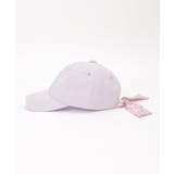 シャンブレー後ろ花リボンキャップ | ikka  | 詳細画像18 