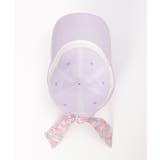 シャンブレー後ろ花リボンキャップ | ikka  | 詳細画像27 