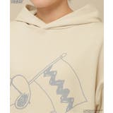 PEANUTSジョークールフラッグパーカー | ikka | 詳細画像8