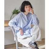 ライトブルー | リネンコットンバンドカラーシャツ | Lbc with Life