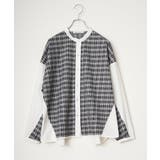 異素材切り替えシャツ | Lbc with Life | 詳細画像37 