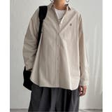 ミニロゴ刺繍オーバーシャツ | Lbc with Life | 詳細画像8 