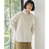 ミニロゴ刺繍オーバーシャツ | Lbc with Life | 詳細画像11 