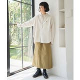 ミニロゴ刺繍オーバーシャツ | Lbc with Life | 詳細画像15 